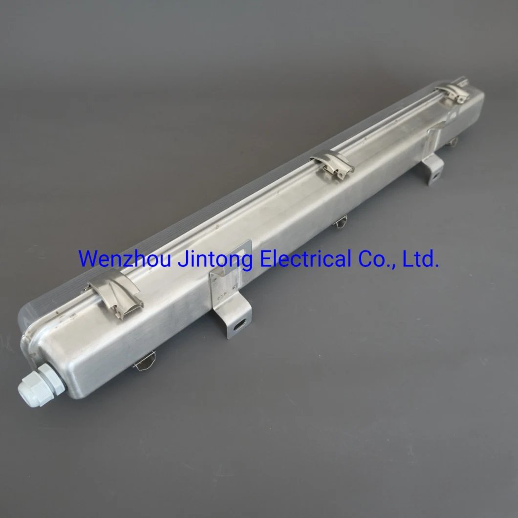 Waterproof Outdoor AC220V Stainless Steel 304 LED Tri-Proof Tube Batten